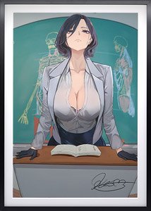 【50枚限定】 けそシロウ先生直筆サイン入り X-ART製 A3+サイズジークレー