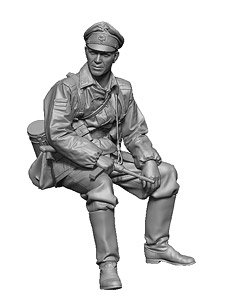 WW2 German SS officer (Plastic model)