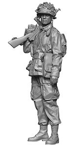 WWII アメリカ空挺師団 `カランタンの戦い` 分隊指揮官 (プラモデル)