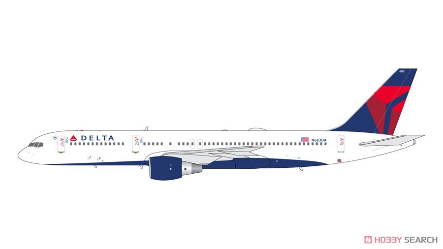757-200 Delta N683DA (Pre-built Aircraft) Other picture1
