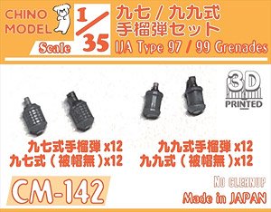 IJA Type 97/99 Grenades (Plastic model)