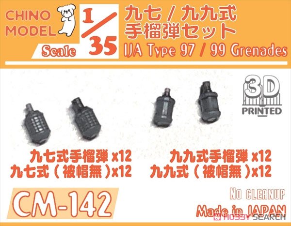 IJA Type 97/99 Grenades (Plastic model) Package1