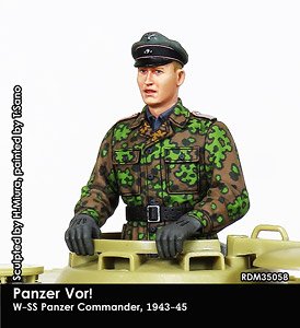 Panzer Vor! W-SS Panzer Commander, 1943-45. (Plastic model)