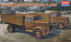 German Cargo Truck (Early & Late) (Plastic model)