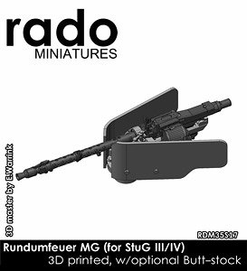 Rundumfeuer MG (for Stug III/IV) (Plastic model)