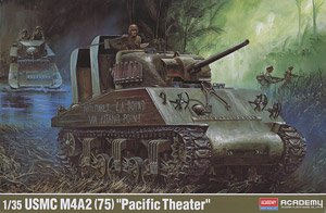 M4A2(75) Sherman `Pacific Theater` (Plastic model)