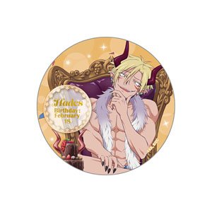 Sleepy Princess in the Demon Castle Birthday 202302 Hades Can Badge (75mm) (Anime Toy)