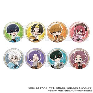 Blue Lock Trading Can Badge Equipment Ver. (Set of 8) (Anime Toy)