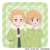 Mr. Villain`s Day Off Hand Towel Rei Mei Green & Sora & Mugi (Anime Toy) Item picture1