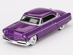Lincoln Capri Hot rod 1954 Metallic Purple (LHD) (Diecast Car)