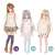 AZO2 Big Silhouette T-Shirt - Photo art - (White x bear) (Fashion Doll) Other picture1