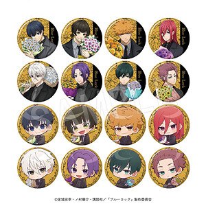 Blue Lock Trading Glitter Can Badge [Birthday Flower] Ver. (Set of 16) (Anime Toy)