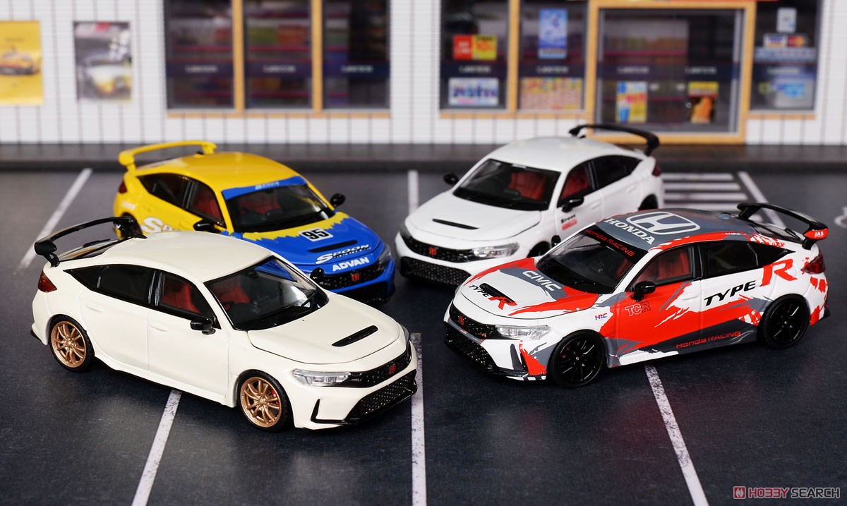 Honda Civic Type R (FL5) Championship White Mugen MF10 Wheels (Diecast Car) Other picture5