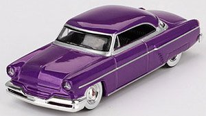 Lincoln Capri Hot rod 1954 Metallic Purple (LHD) [Clamshell Package] (Diecast Car)
