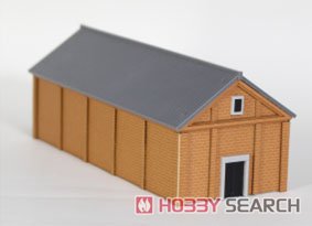 N-Gauge Size Red Brick Warehouse (2 Buildings Set) Kit (Unassembled Kit) (Model Train) Item picture1