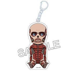 Attack on Titan The Final Season Petanko Acrylic Key Ring Vol.4 Colossus Titan (Anime Toy)