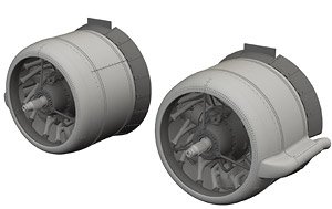 Beaufort Mk.I engines PRINT (for ICM) (Plastic model)