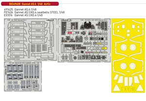 Gannet AS.4 Big Ed Parts Set (for Airfix) (Plastic model)