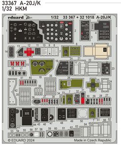 A-20J/K ズームエッチングパーツ (HKモデル用) (プラモデル)