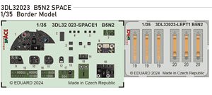 97艦攻3号 「スペース」 内装3Dデカール w/エッチングパーツセット (ボーダーモデル用) (デカール)