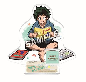 My Hero Academia Reading Whole Body Acrylic Stand Izuku Midoriya (Anime Toy)