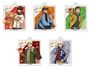 TV Animation [Ace of Diamond actII] [Especially Illustrated] Acrylic Key Ring Collection [Present Ver.] (Set of 5) (Anime Toy)