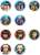 TVアニメ「ダイヤのA actII」 描き下ろし缶バッジコレクション【プレゼントver.】 (10個セット) (キャラクターグッズ) 商品画像1