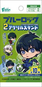 ブルーロック 2ピースアクリルスタンド (10個セット) (食玩)