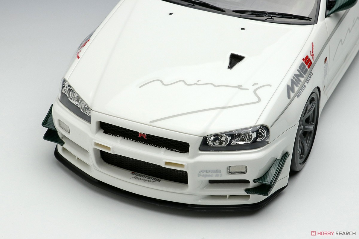 Mine`s Skyline GT-R (BNR34) V･spec N1 2021 (RAYS Wheel) (ミニカー) 商品画像2