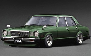Toyota MarkII Sedan Grande (MX41) Green Metallic (ミニカー)