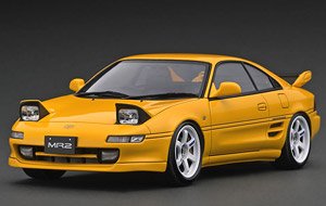 Toyota MR2 (SW20) Yellow (ミニカー)