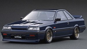 Nissan Skyline GTS-R (R31) Blue Black (ミニカー)