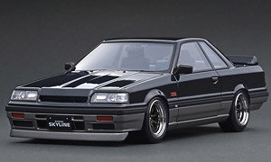 Nissan Skyline GTS-R (R31) Black/Gun Metallic (ミニカー)