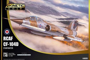 RCAF CF-104D Starfighter (Plastic model)