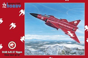 AJ-37 Viggen `Show Must Go On` (Plastic model)