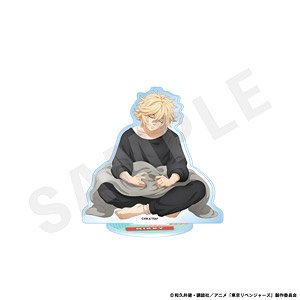 Tokyo Revengers Good Morning Series Acrylic Stand (Manjiro Sano) (Anime Toy)