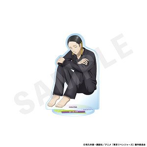 Tokyo Revengers Good Morning Series Acrylic Stand (Ran Haitani) (Anime Toy)