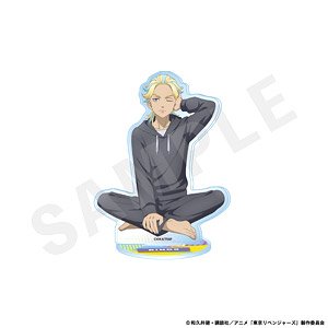 Tokyo Revengers Good Morning Series Acrylic Stand (Rindou Haitani) (Anime Toy)