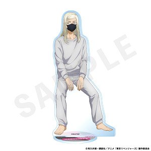 Tokyo Revengers Good Morning Series Acrylic Stand (Haruchiyo Sanzu) (Anime Toy)