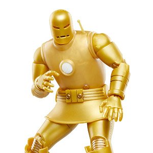 『マーベル』「マーベル・レジェンドCLASSIC」6インチ・アクションフィギュア アイアンマンシリーズ アイアンマン(モデル01 /ゴールド)［コミック］ (完成品)