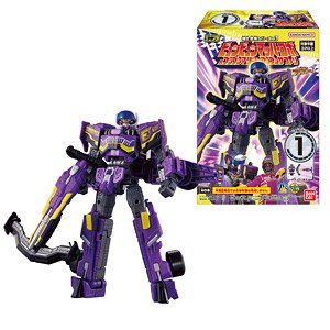 Mini Pla Bakuage Gattai Series 03 Byunbyum Mach Robo & Boonboom Marine & Boonboom Safari (Set of 12) (Shokugan)