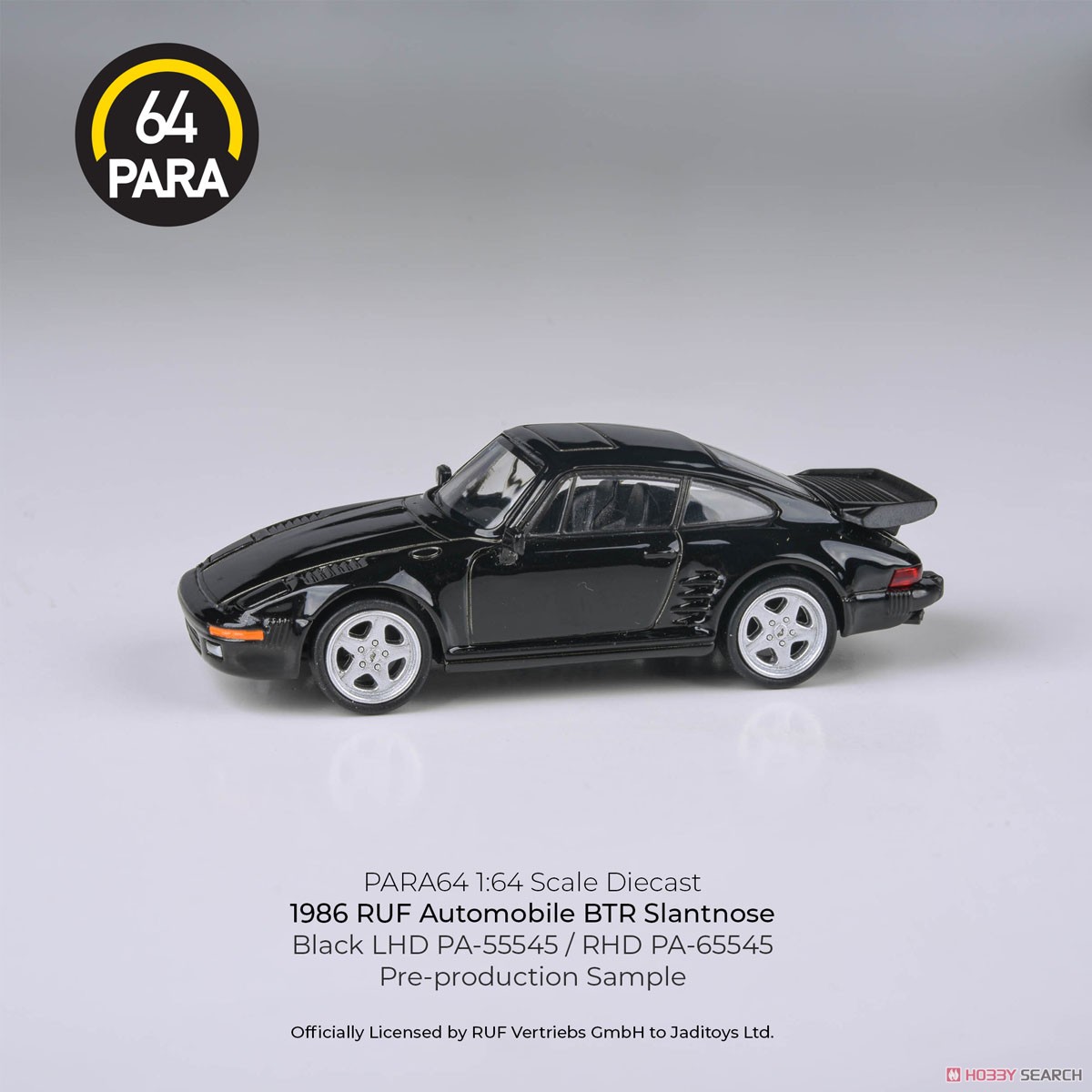 RUF BTR 1986 ブラック LHD (ミニカー) 商品画像3