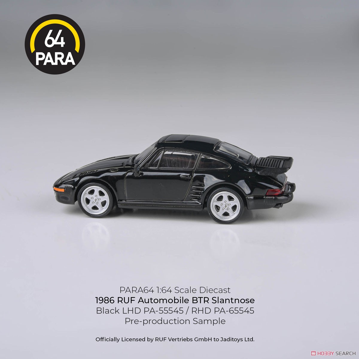 RUF BTR 1986 ブラック LHD (ミニカー) 商品画像4