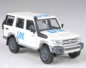 トヨタ ランドクルーザー LC76 2014 United Nations LHD (ミニカー)