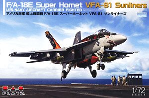 US Navy F/A-18E Super Hornet VFA-81 Sunliners (Plastic model)