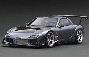 FEED RX-7 (FD3S) 魔王 2016 ver. Gun Metallic (ミニカー)