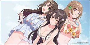 ブシロード ラバーマットコレクション V2 Vol.1231 電撃文庫 幼なじみが絶対に負けないラブコメ『志田黒羽/可知白草/桃坂真理愛』 (カードサプライ)