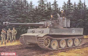 WWII German Tiger I Initial Production 502th Heavy Tank Battalion Leningrad 1943 (3in1) w/Magic Track/Aluminum Gun Barrel/3D Printed Parts/Figure (Plastic model) (Plastic model)