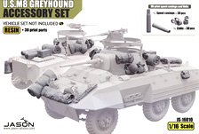 米・M8グレイハウンド装甲車・アクセサリー (プラモデル)