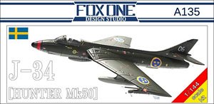 J-34 Hunter Mk50 (Plastic model)